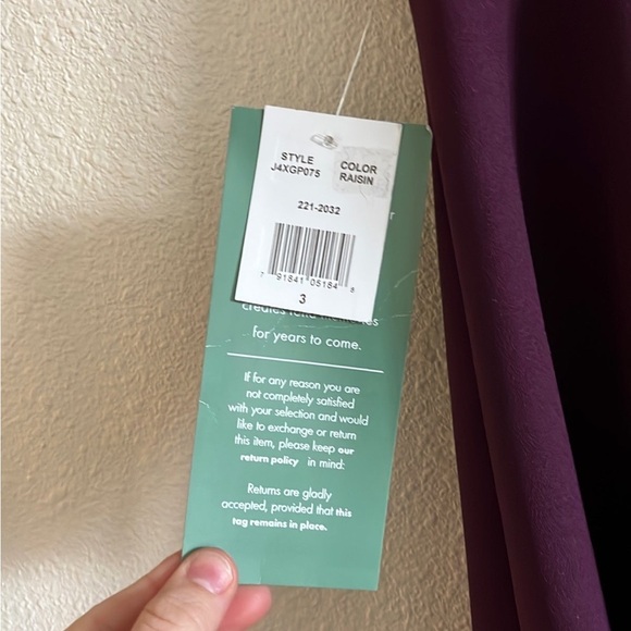 NWT Low Back with Bow B Smart A line Dress Size 3 - Picture 7 of 7